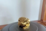 鑲金紫砂杯