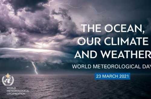 2021年以“海洋、我們的氣候和天氣”為題紀(jì)念世界氣象日