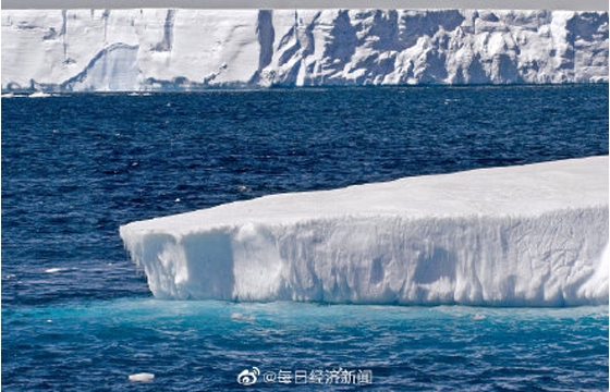 世界上最大冰山從南極脫離 現(xiàn)位于威德爾海