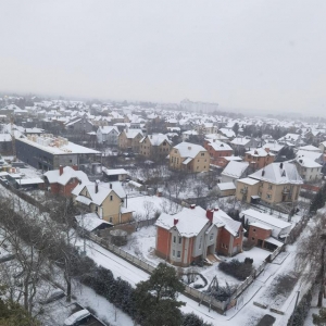 3月1日烏克蘭基輔市降下大雪