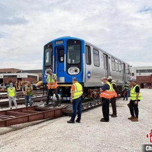 中車四方交付美國芝加哥地鐵首輛批量車