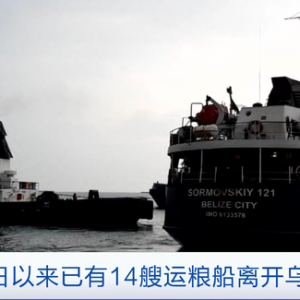 遭退單后 首艘駛離烏克蘭的運糧船所載玉米找到下家