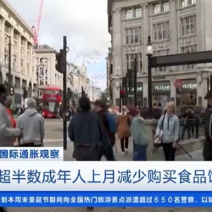面包、麥片都漲價(jià)了！英國超半數(shù)成年人上月減少購買食品飲料 ...