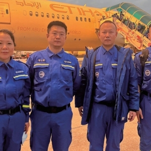 緊急馳援！遼寧藍(lán)天救援隊(duì)抵達(dá)土耳其