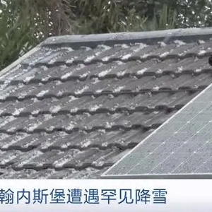 十多年未遇！南非約翰內(nèi)斯堡遭遇罕見(jiàn)降雪