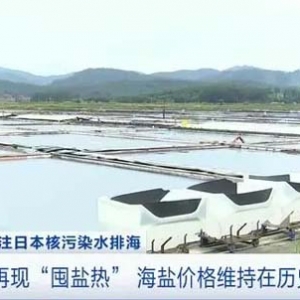 聚焦核污染水排海丨韓國(guó)再現(xiàn)“囤鹽熱”！海鹽價(jià)格維持歷史高位