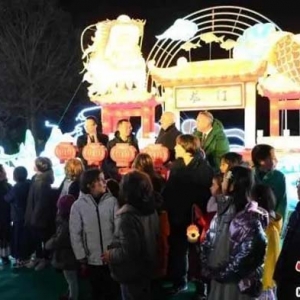 中國國家級非物質(zhì)文化遺產(chǎn)項目豫園燈會亮相法國巴黎