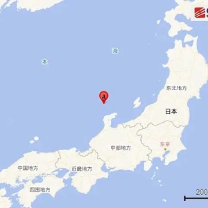 日本本州西岸近海附近發(fā)生7.8級左右地震