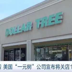 巨虧17億美元！美國一元店巨頭“一元樹”宣布將關(guān)店1000家