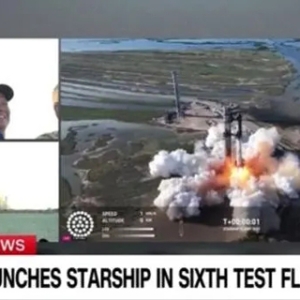 SpaceX“星艦”進(jìn)行第六次試飛 特朗普與馬斯克到現(xiàn)場觀看