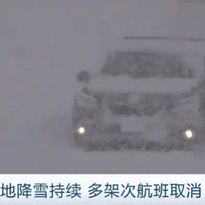 日本大范圍降雪持續(xù)，多地積雪厚度超3米！多架次航班取消→