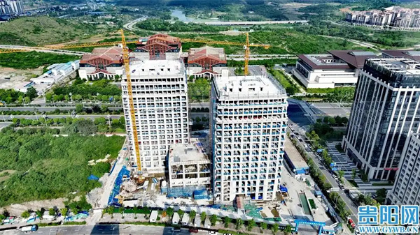 貴安新區(qū)上海張江軟件產(chǎn)業(yè)園A區(qū)項目建設(shè)最新進展→